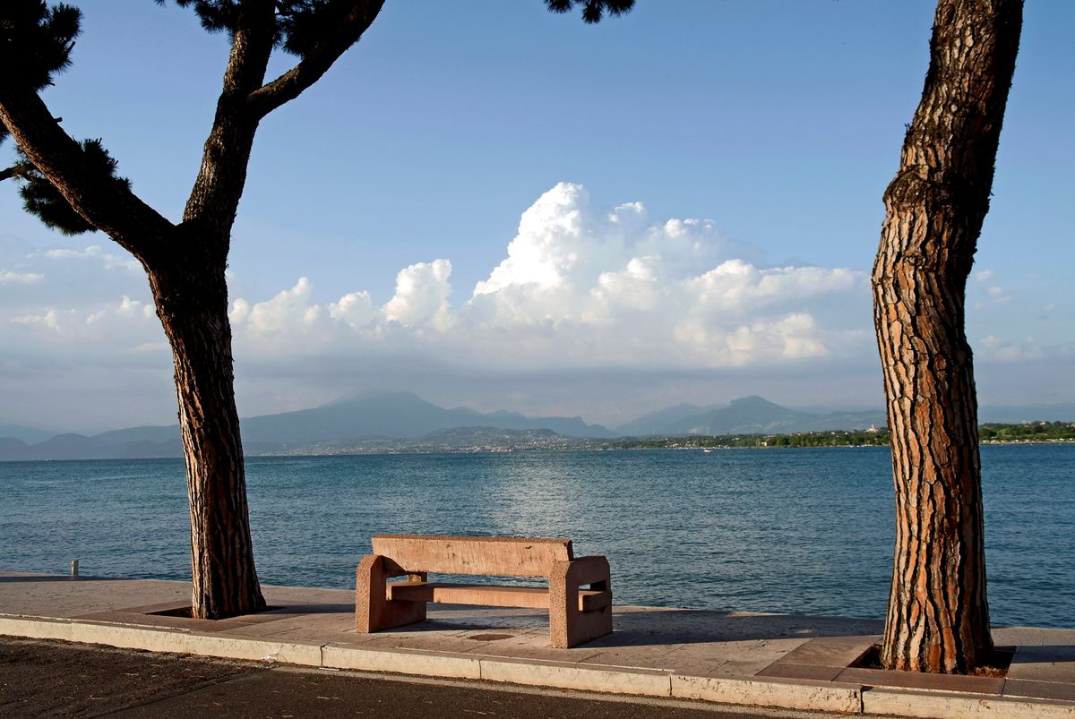 Gardasee, Gewitter im Anzug