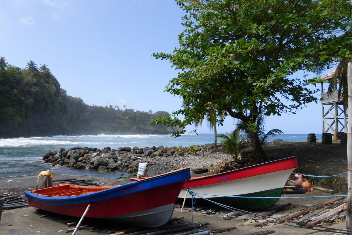 petit port en Martinique