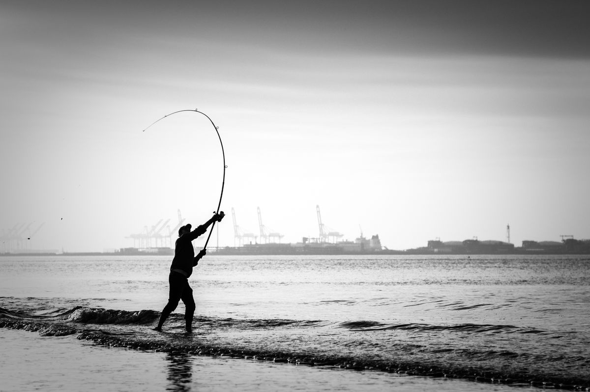 Fishing man