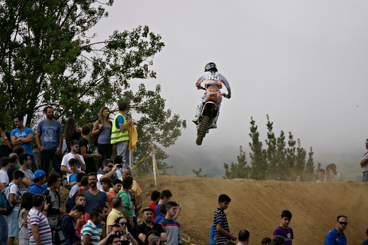 Como todos los años, se celebro el XLI motocross en el pueblo de Sariego en Asturias (España)