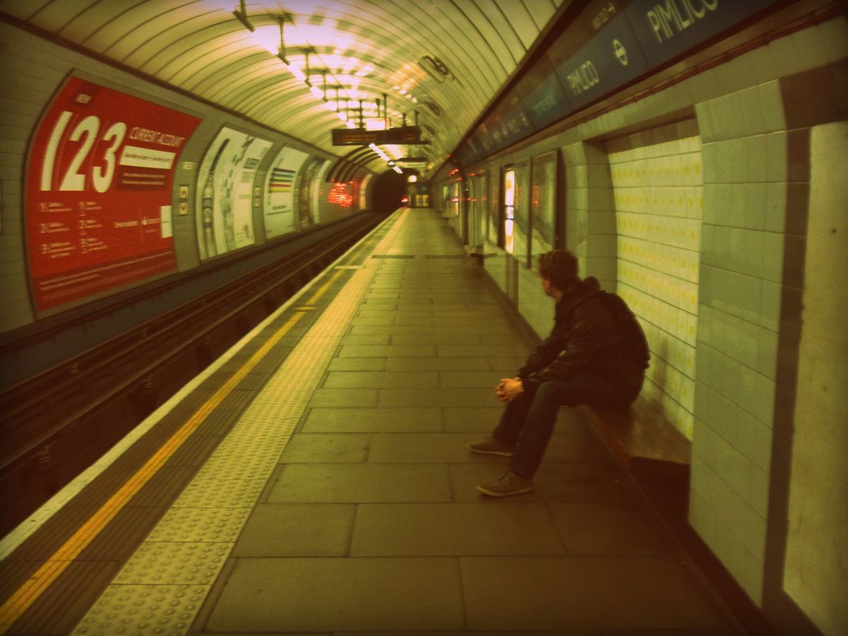 The underground of London... a lifestyle for so many people