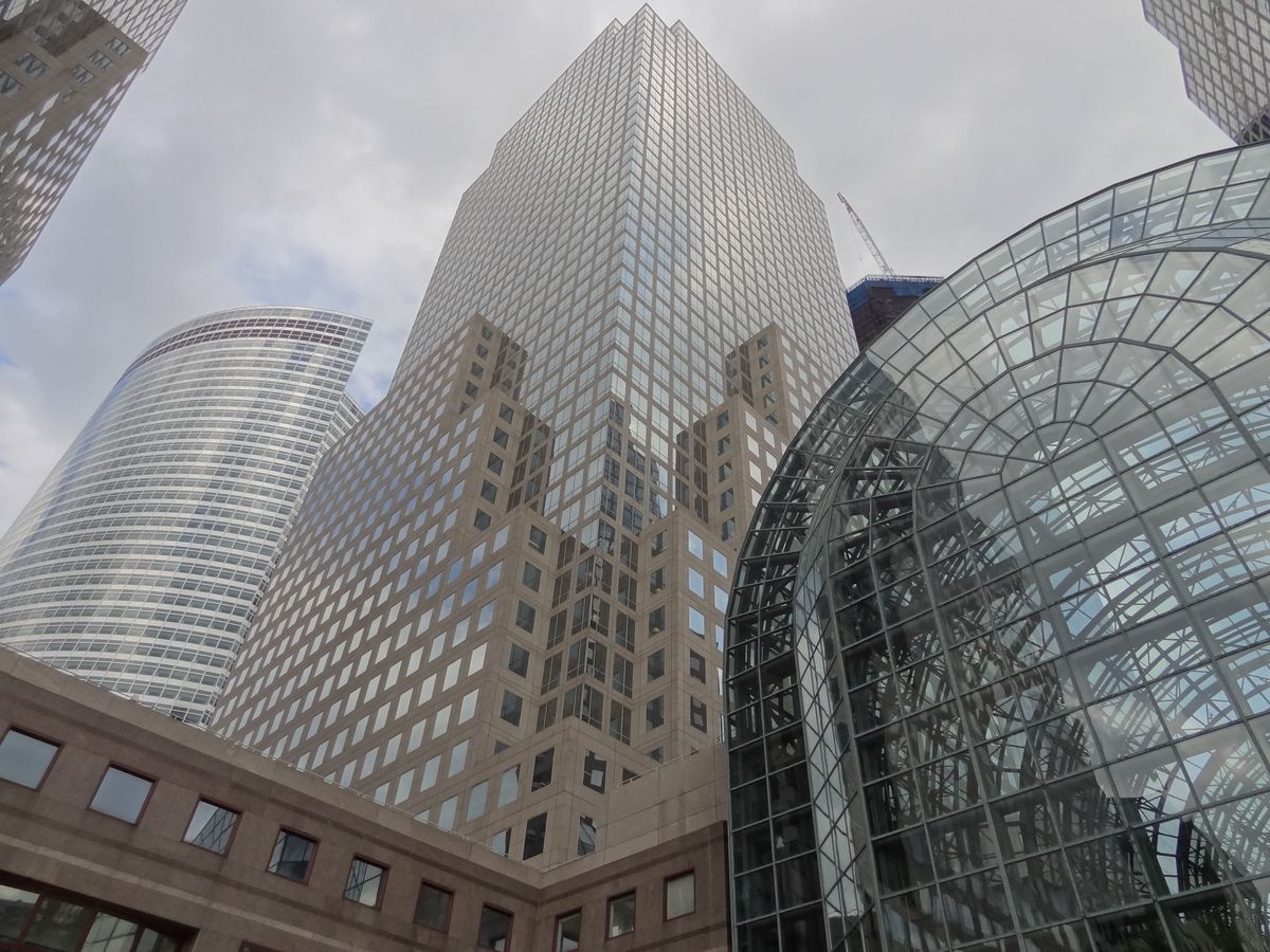 Le quartier du Winter Garden à New-York