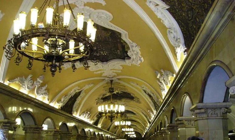 RUSSIA - one of Moscow subway stations